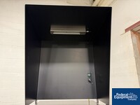 Image of Inspection station booths, black, on casters. 08