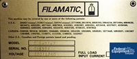 Image of One used Filamatic Piston Filler 02