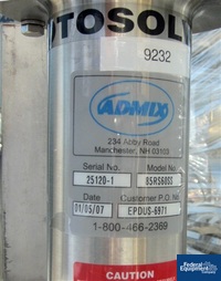 Image of One used Admix Rotosolver 85RS60SS Disperser 08
