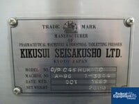 Image of Kikusui C/P C45 DC Tablet Press, 45 Station 02