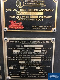 Image of 100 HP Hurst Steam Boiler, 150# 11