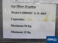 Image of 25 Gal Lee Industries Double Motion Kettle, S/S, 90# 16
