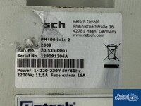 Image of Retsch Ball Mill, Model PM400 02