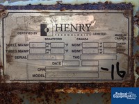 Image of 1,915 Sq Ft Henry Tech Heat Exchanger, 304 S/S, 150/250# 02