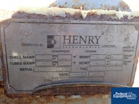 Image of 1,915 Sq Ft Henry Tech Heat Exchanger, 304 S/S, 150/250# 02