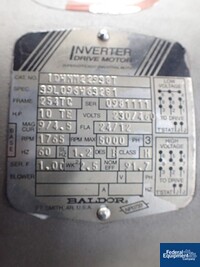 Image of 6" x 72" Votator Scraped Surface Heat Exchanger, S/S 08