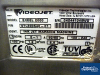 Image of Videojet Ink Jet Printer, Model Excel 2000 02