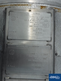 Image of 100 Gal Four Corp Reactor, S/S, 100/50# 04