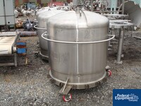 Image of 43" x 42" Stainless Fluid Products Cartridge Filter, S/S, 75# 02