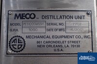 Image of MECO Vapor Compression Still, Model PES1000MSSH 02