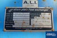 Image of 3,771 Sq Ft Graham Plate Heat Exchanger, S/S, 150# 02