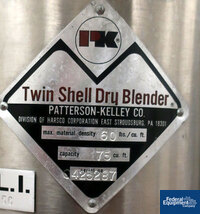 Image of 75 Cu Ft P-K Twin Shell Blender, 316 S/S, Pin Bar, 60# Density 02