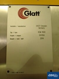 Image of Glatt Bin Blender, Model KCM1600, S/S 02