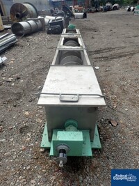 Image of 20" x 201" Spaans Screw Conveyor, S/S, 5 HP 04