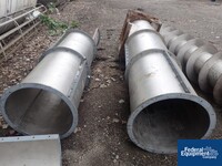 Image of 27" x 432" Asdor Vertical Screw Conveyor, S/S 05