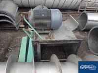 Image of 27" x 432" Asdor Vertical Screw Conveyor, S/S 08