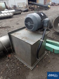Image of 27" x 432" Asdor Vertical Screw Conveyor, S/S 09