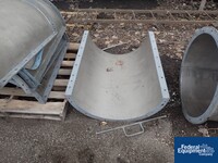Image of 27" x 432" Asdor Vertical Screw Conveyor, S/S 12