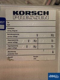 Image of Korsch PH 250/25 Tablet Press, 25 Station 18