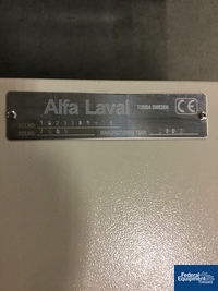 Image of Alfa Laval Disc Centrifuge, Model MBUX-510T-34C-60 06