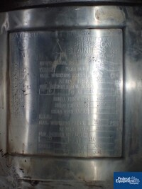Image of 50 Gal Precision Reactor, 316L S/S, 50/150# 02