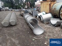 Image of 27" x 432" Asdor Vertical Screw Conveyor, S/S 02