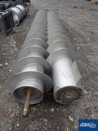 Image of 27" x 432" Asdor Vertical Screw Conveyor, S/S 03