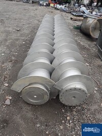 Image of 27" x 432" Asdor Vertical Screw Conveyor, S/S 04
