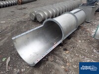 Image of 27" x 432" Asdor Vertical Screw Conveyor, S/S 12