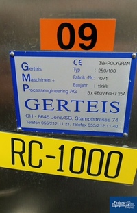 Image of Gerteis P3W Polygran Macro-Pactor Roller Compactor, S/S 02