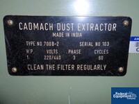 Image of 5 Sq Ft Cadmach Dust Collector, C/S 05
