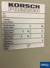 Image of Korsch PH 106/DMS Tablet Press, 6 Station 07