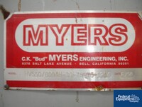 Image of 75/75/30 HP Myers Triple Shaft Vacuum Mixer, S/S 12