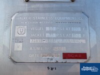 Image of 150 Gal Walker Jacketed Tank, S/S 03
