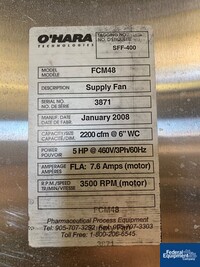 Image of 48" O''Hara Fastcoat FCM48 Coating Pan, S/S 10