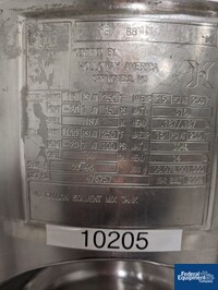 Image of 40 Gal Holloway Reactor, 316L S/S, 15/100# 02