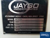 Image of 2000 liter JAYGO Guittard Mixtruder, Model ME1600L, 304 S/S 02
