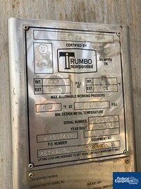 Image of 500 Gal Trumbo Receiver Tank, 316L S/S, 100# 02