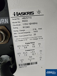 Image of Haskris Portable Chiller, Model R033 02