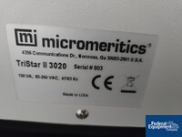 Image of Micromeritics Tristar II Plus surface area and porosity analyzer, Model 3020 02
