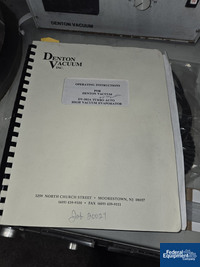 Image of Denton Vacuum Thin Film Deposition Sample Prep Station, Model DV-502A 09