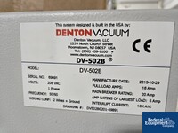 Image of Denton Vacuum Thin Film Deposition Sample Prep Station, Model DV-502B 02
