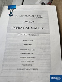 Image of Denton Vacuum Thin Film Deposition Sample Prep Station, Model DV-502B 07