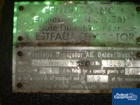 Image of Westfalia Disc Centrifuge, Model SAOWH 3036 SEF, 316 S/S 10