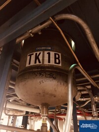 Image of 25 Gal Roark Enterprises Receiver Tank, 316L S/S, 150# 04