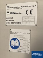 Image of IMA High Speed Capsule Checkweigher, Model Precisa 120 02