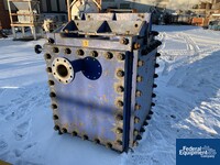 Image of 1,033 Sq Ft Alfa Laval CompaBloc Heat Exchanger, 316L S/S, 100/100# 04