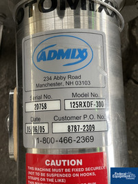 Image of 400 Liter Walker Agitated Receiver, 316L S/S, 14.9# 12