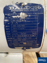 2" x 1.5" Waukesha Cherry Burrel Centrifugal Pump, S/S, 7.5 HP