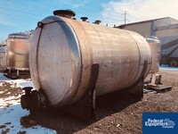 Image of 3,500 Gal Horizontal Tank, S/S 04